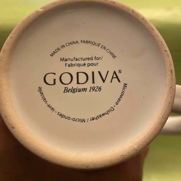 4 tall mugs  godiva belgium 1926 - Picture 7 of 7